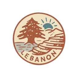 The Lebanon stamp in Roost
