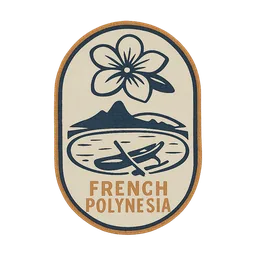 The French Polynesia stamp in Roost