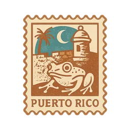 The Puerto Rico stamp in Roost